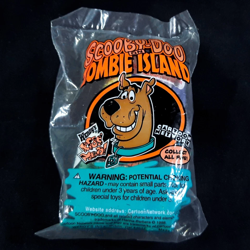 Wendy's Scooby-Doo на Zombie Island Kids еда рыцарь винтажный (1998) новый запечатанный - Изображение 1 из 3