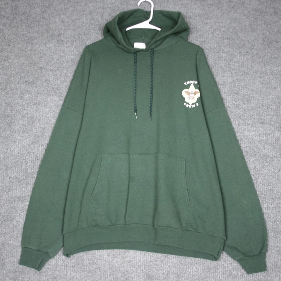 Sudadera con Capucha Gráfica Vintage Adulto 3XL Tropa Verde 2 Crew 2 Foto 1 de 4