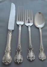 Towle Old Master Sterling Silver Four ( 4 pc ) Piece Setting New French Knife