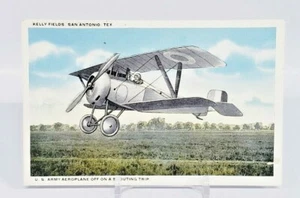 Vintage 1910's WW1 Military US Army on scouting trip Kelly Fields San Antonio TX - Bild 1 von 2