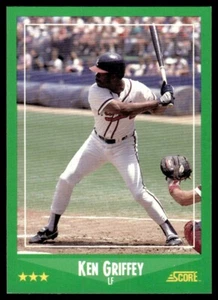 Puntuación Ken Griffey Atlanta Braves 1988 #390 - Imagen 1 de 2