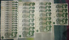 34x Bank of England 1 { Page Fforde Hollom O'Brien } Some aUNC & Consecutive
