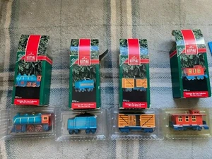 Hallmark 1992 Christmas Sky Line Collection Set of Four Keepsake Ornament NOS - Picture 1 of 12