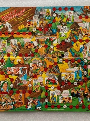 Ferrero Lustiges ASTERIX Würfelspiel, Fast Komplett Duplo Rubbel- Bilder 1978 - Bild 1 von 4