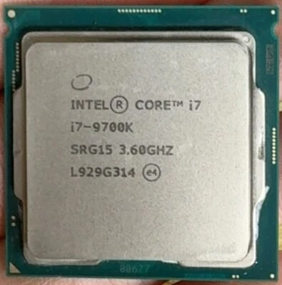 Intel Core i7-9700K SRG15 3.60GHz 12MB 8-Core LGA1151 CPU Processor - Image 1 of 2
