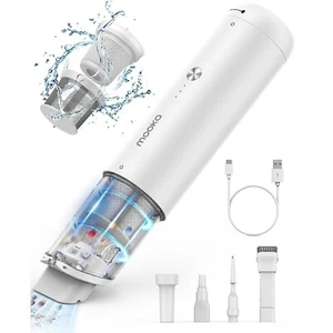 MOOKA Cordless Car Vacuum, Rechargeable Mini Portable Handheld Car Home Cleaner - Picture 1 of 9