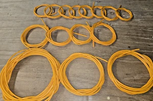 Knex Orange Track 89' Total - K'nex Tubing 15 pcs - Picture 1 of 1