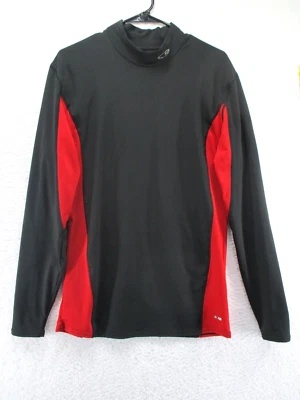 C9 Champion Hombres Duo Dry Active Manga Larga Sudadera Negro Suéter Talla XXL Foto 1 de 4