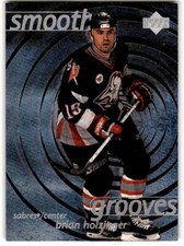 1997-98 Upper Deck Smooth Grooves Brian Holzinger #SG49 Buffalo Sabres
