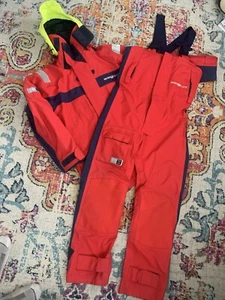 Henri Lloyd Men's TP3 Parka Jacket + Wader Bib Trousers Size S - Picture 1 of 22