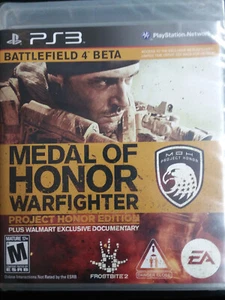 Medal of Honor Warfighter Video Game Sony Playstation 3 PS3 New - Picture 1 of 3