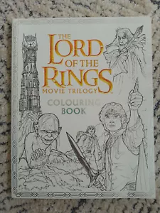 Der Herr der Ringe Filmtrilogie Malbuch von Tolkien in schönem Zustand - Bild 1 von 6