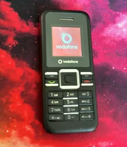 Vodafone 236 Black Red Tested Dealer Full Function, Warranty Condition Good - Picture 1 of 2