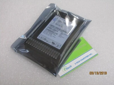 00FN347 00FN348 - IBM Lenovo 960GB SATA 2.5" MLC G3HS Entry SSD for System x M5 - Image 1 of 2
