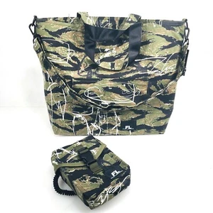 FUTURA 2000 LABORATORIES HELMET / TOTE BAG & POUCH TIGER STRIPE CAMO DESIGN NEW - Picture 1 of 12