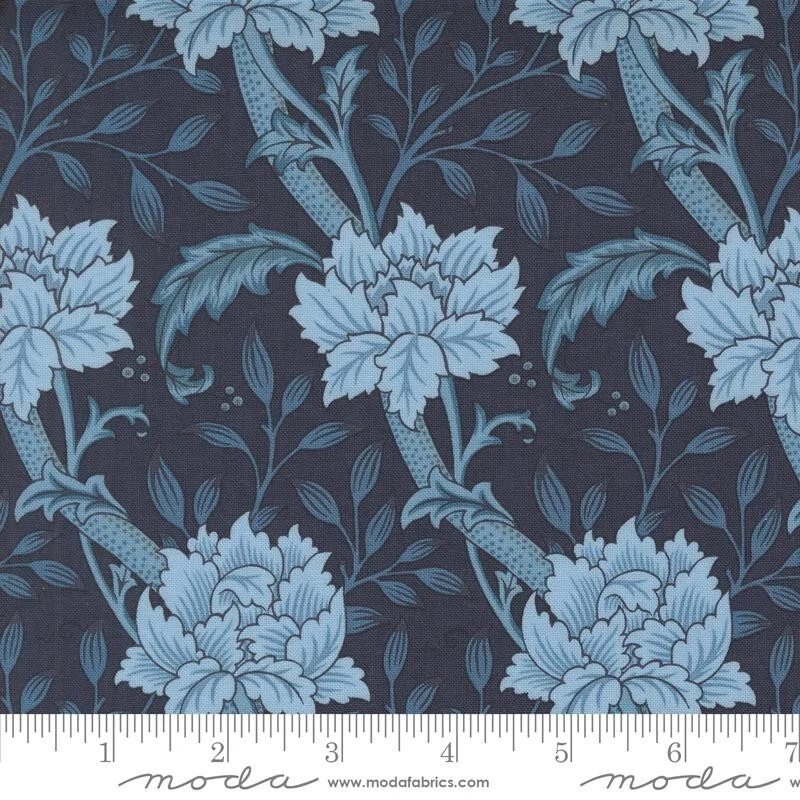 Moda Morris Manor Twilight Reproduction 100% Quilt Cotton 8391  14  BTY - Image 1 of 1