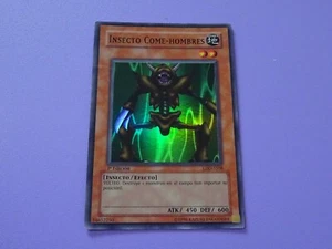 Yu-Gi-Oh! Man-Eater Bug 1st Edition SPANISH LOB-108 LDD-S108 - Imagen 1 de 7