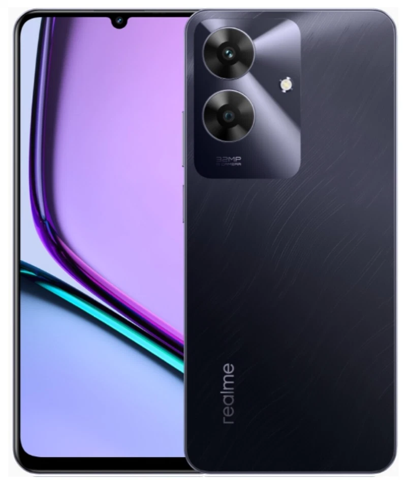 Realme Note 60 Dual Sim 4 128GB Marmor black DE RMX3933MB 631011002727