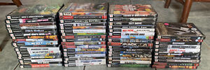 PS2 PlayStation 2 LOT Of 60 Games Cases + Manuals (NO GAMES) Conditions Vary!!!!