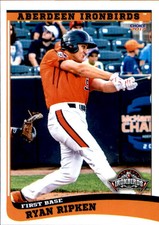 2017 Aberdeen IronBirds Choice #29 Ryan Ripken Baltimore Maryland Baseball Card