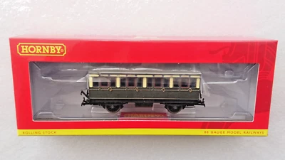 Hornby R40111 GWR 4 Wheel 1st Class Coach No.143 (With Lighting) Era 2/3 NEW - Image 1 of 2