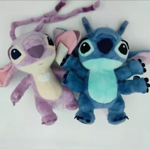 Lilo and Stitch 626 Stitch and Angel Plush Doll Toy 2pcs Gift 22cm - Picture 1 of 5