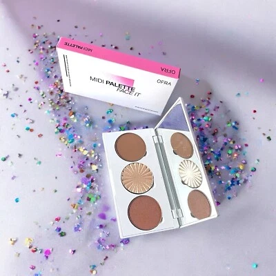 OFRA Cosmetics Face it Midi Palette in Medium 3 x 0.14 oz or 0.42 oz New In Box - Image 1 of 4