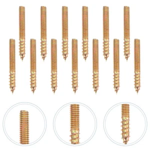 Self-tapping Screw Double Sided Bolt Small Screws Hanger Bolts Headed - Picture 1 of 12