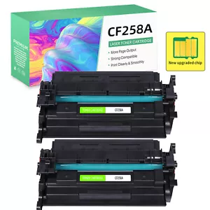 2PK 58A CF258A Toner Cartridge with Chip Compatible for HP Laser Jet MFP M428fdw - Picture 1 of 10