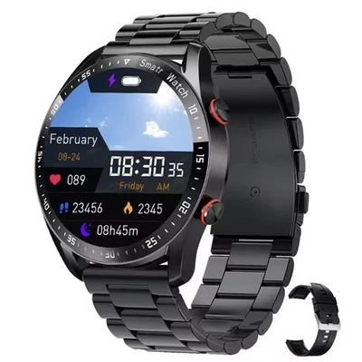 Smartwatch Uomo ECG+PPG Bluetooth Chiamata Fitness Orologio Sportivo - Immagine 1 di 3