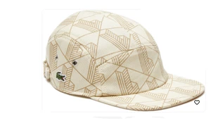 Lacoste Monogramm Baumwolle Twill "Beige" Mütze RK0527-52N-7DX Authentisch - Bild 1 von 9