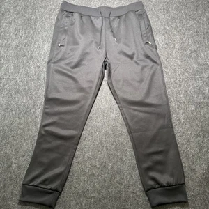 U-510 Flex Jogginghose Sweatpants schwarz Pull On Herren Gr. 38x28 Zip Pkts Kordelzug NEU - Bild 1 von 13
