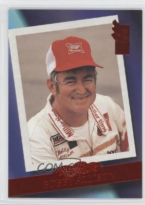 1995 Press Pass VIP Heroes of Racing Red Hot Bobby Allison #46 HOF - Image 1 of 2