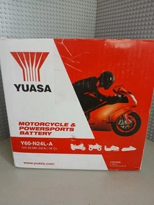 Batterie Moto YUASA Y60-N24L-A 12V 29.5AH 241A - Picture 1 of 4