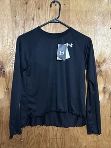 Under Armour - UA Youth Girls Tech Novelty Long Sleeve T-shirt - Picture 1 of 8