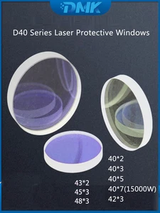 D40 Laserschutz Fenster Linse Schmelzquarz 40*2/3/5 für Laserschweißen/Schneiden Kopf - Bild 1 von 8