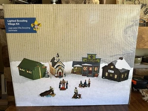 Boy Scouts of America 8 Piece Scouting Village 2014 Christmas Village #619637 - Picture 1 of 8
