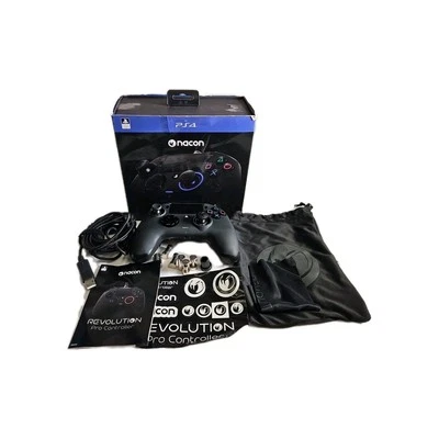 Nacon Revolution Pro Wired Controller for PS4 – Black – Sold as Spares or Repair - Image 1 of 4