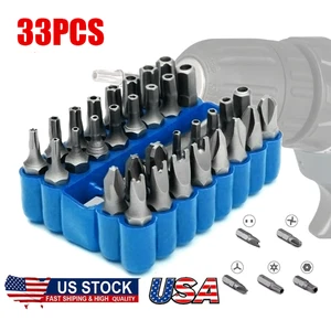 33 Tamper 25MM Proof Security Torq Hex Star Spanner Tri Wing Screwdriver Torx - Picture 1 of 10