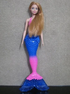 Barbie Dreamtopia Meerjungfrau Puppe 2019 Mattel rosa blau Figur - Bild 1 von 15