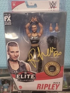 RHEA RIPLEY Signed WWE Elite Series 84 Action Figure - Picture 1 of 3