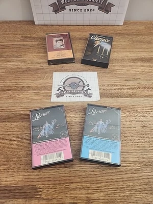LIBERACE 40th ANNIVERSARY COLLECTION CASSETTE TAPE ONE & TWO,  PLUS 2 MORE TAPES - Image 1 of 4