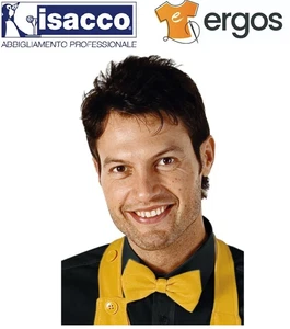 Isacco BUTTERFLY Yellow Butterfly Dining Room Ceremonies Waitress Barista - Picture 1 of 1