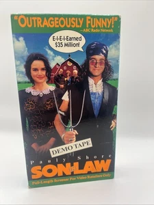 Son-In-Law (1994) VHS Pauly Shore Demo tape VTG Rare - Picture 1 of 4