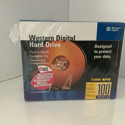 Western Digital  Internal Hard Drive 7200 RPM 100 Gigabyte - Image 1 of 4