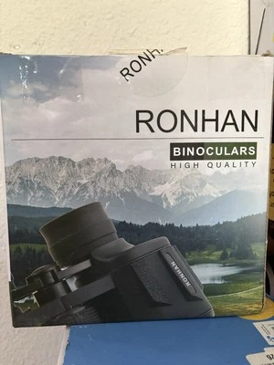 RONHAN 20x 50mm Compact HD High Power Waterproof Binoculars With Case and Strap - Image 1 of 3