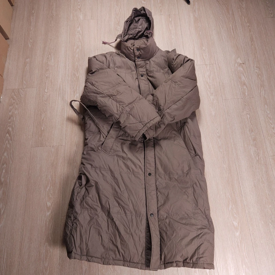 Abrigo Parka Largo De Colección The Company Store Mujer Talla XL Marrón Chaqueta de Invierno Foto 1 de 4