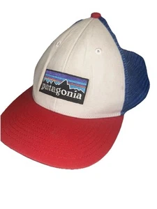 Vintage Patagonia Trucker Mütze rot weiß blau - Bild 1 von 2