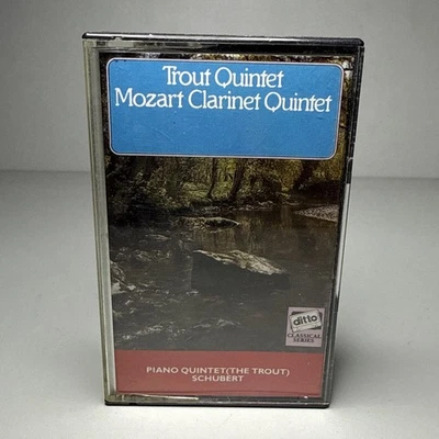 Mozart Clarinet Quintet #1 : Vintage Tape Cassette - Image 1 of 4