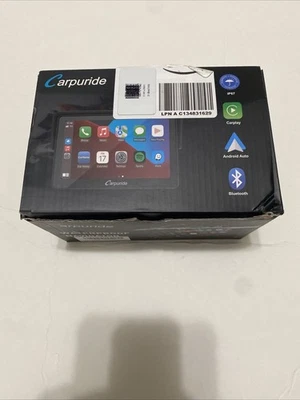Carpuride W502 Wireless Car Stereo Carplay Android Auto Touchscreen Waterproof - Image 1 of 4